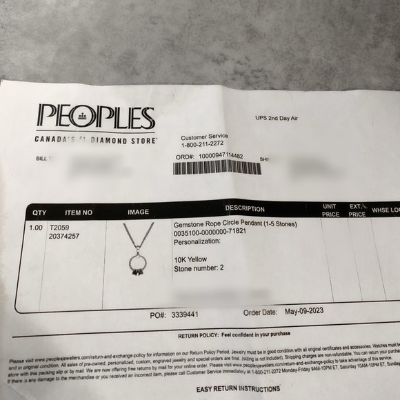 Ruby & rhodolite necklace - Picture 5 of 5